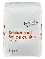 EVERYDAY fijn keukenzout 1kg